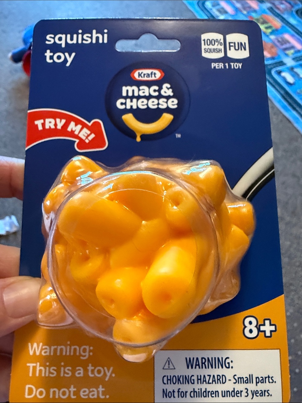 KRAFT- Mac & Cheese- Squishi /Squishy Toy- NEW - Picture 2 of 3